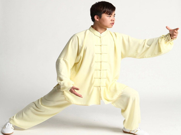 Tai Chi Clothing Long-sleeve Casual Style Linen Suit